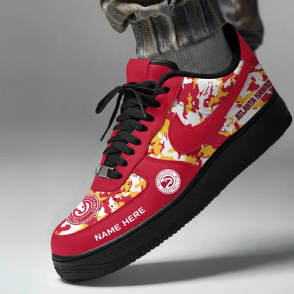 [SLAM DUNK DEAL] NEW CUSTOMIZED NBA17 AHA ATLANTA HAWKS AF1 SHOES