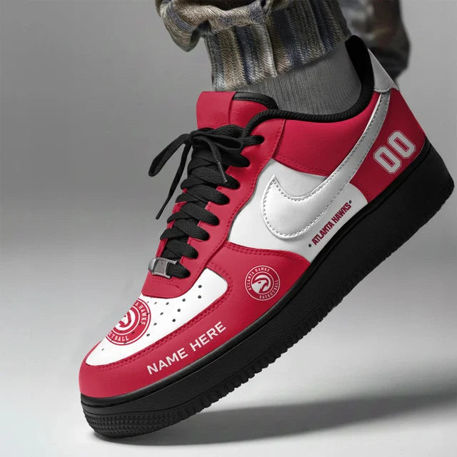 [SLAM DUNK DEAL] NEW CUSTOMIZED NBA17 AHA ATLANTA HAWKS AF1 SHOES