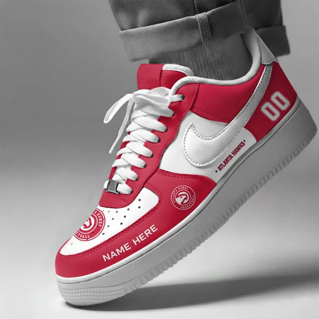 [SLAM DUNK DEAL] NEW CUSTOMIZED NBA17 AHA ATLANTA HAWKS AF1 SHOES
