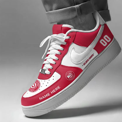 [SLAM DUNK DEAL] NEW CUSTOMIZED NBA17 AHA ATLANTA HAWKS AF1 SHOES
