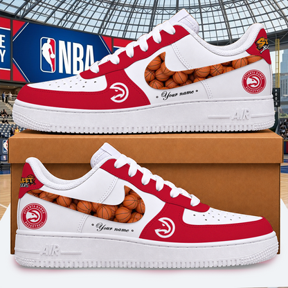 [SLAM DUNK DEAL] NEW CUSTOMIZED NBA17 AHA ATLANTA HAWKS AF1 SHOES