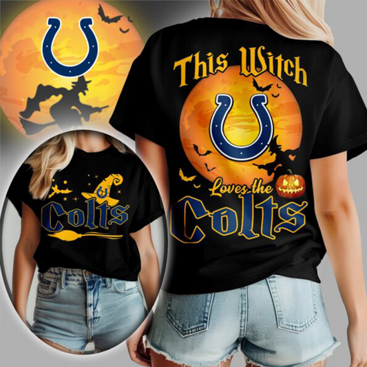 [TOUCHDOWN DEAL] NEW CUSTOMIZED NFL17 IDC INDIANAPOLIS COLTS  HALLOWEEN T-SHIRT, HOODIE & ZIP HOODIE