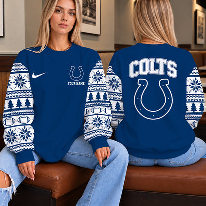 [TOUCHDOWN DEAL] NEW CUSTOMIZED NFL17 IDC THE COLTS UNISEX SWEATSHIRT