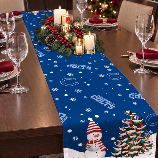 [TOUCHDOWN DEAL] NEW CUSTOMIZED NFL17 IDC INDIANAPOLIS COLTS TABLE RUNNER