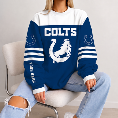 [TOUCHDOWN DEAL] NEW CUSTOMIZED NFL17 IDC INDIANAPOLIS COLTS UNISEX SWEATSHIRT