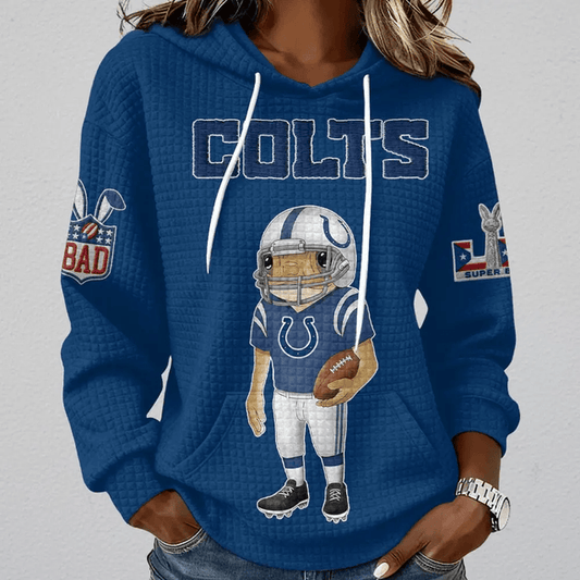 [TOUCHDOWN DEAL] NEW CUSTOMIZED NFL17 IDC INDIANAPOLIS COLTS UNISEX HOODED SWEATSHIRT