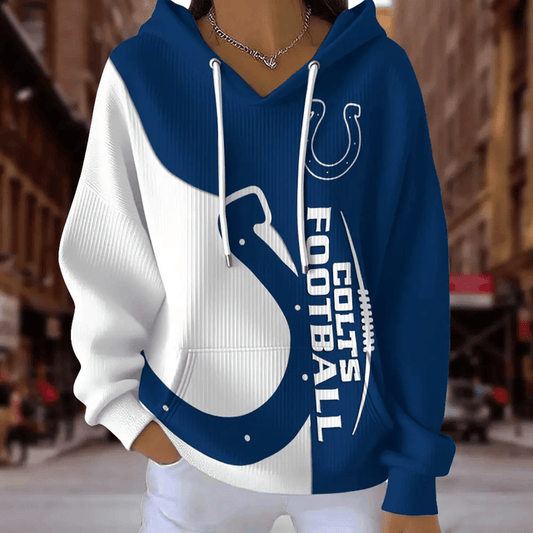 [TOUCHDOWN DEAL] NEW CUSTOMIZED NFL17 IDC INDIANAPOLIS COLTS RIBBED HOODIE & SWEATSHIRT