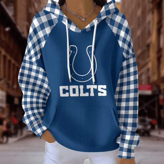 [TOUCHDOWN DEAL] NEW CUSTOMIZED NFL17 IDC INDIANAPOLIS COLTS RIBBED HOODIE & SWEATSHIRT