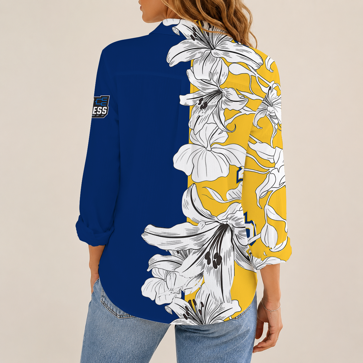 [SLAM DUNK DEAL] NEW CUSTOMIZED NCAA MAM17 MGE MARQUETTE GOLDEN EAGLES STRAPPY WOMEN CASUAL SHIRT
