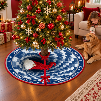 [TOUCHDOWN DEAL] NEW CUSTOMIZED NFL17 IDC THE COLTS CHRISTMAS TREE SKIRT