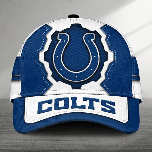 [TOUCHDOWN DEAL] NEW CUSTOMIZED NFL17 IDC INDIANAPOLIS COLTS CLASSIC CAP