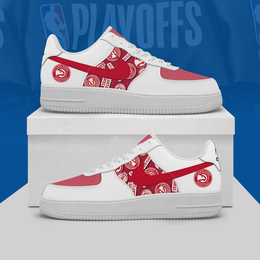 [SLAM DUNK DEAL] NEW CUSTOMIZED NBA17 AHA ATLANTA HAWKS AF1 SHOES