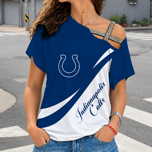 [TOUCHDOWN DEAL] NEW CUSTOMIZED NFL17 IDC INDIANAPOLIS COLTS SHOULDER SHIRT