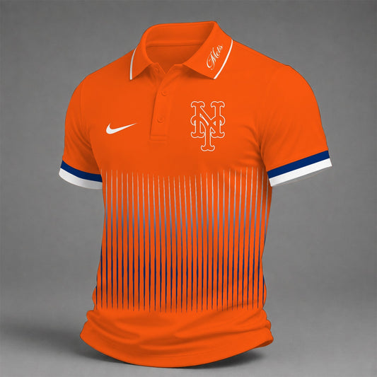 [HOMERUN DEAL] NEW CUSTOMIZED MLB17 NYM NEW YORK METS POLO SHIRT