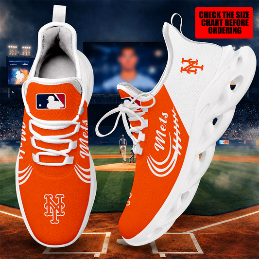 [HOMERUN DEAL] NEW CUSTOMIZED MLB17 NYM NEW YORK METS MAX SOUL SHOES