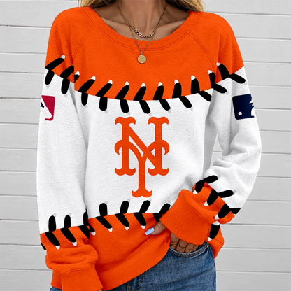 [HOMERUN DEAL] NEW CUSTOMIZED MLB17 NYM NEW YORK METS UNISEX SWEATSHIRT