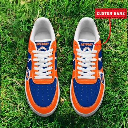 [HOMERUN DEAL] NEW CUSTOMIZED MLB17 NYM NEW YORK METS AF1 SHOES