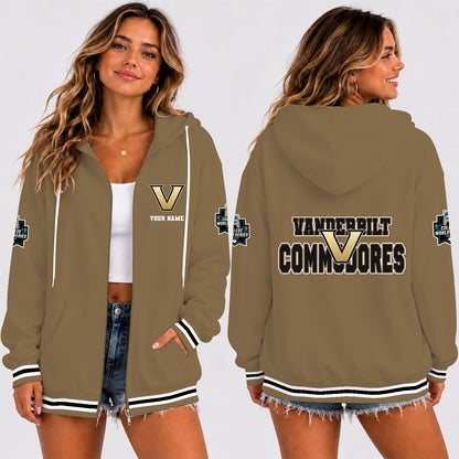 [HOMERUN DEAL] NEW CUSTOMIZED NCAA CWS17 VDC VANDERBILT COMMODORES T-SHIRT, HOODIE, ZIP HOODIE