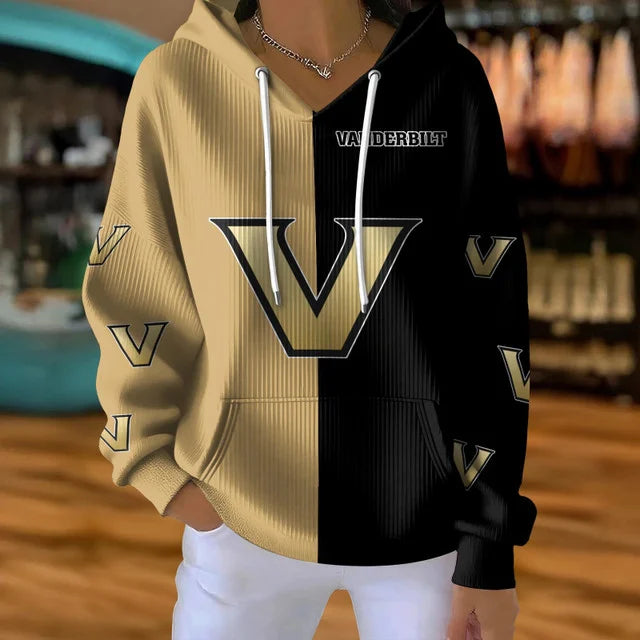 [HOMERUN DEAL] NEW CUSTOMIZED NCAA CWS17 VDC VANDERBILT COMMODORES RIBBED HOODIE & SWEATSHIRT