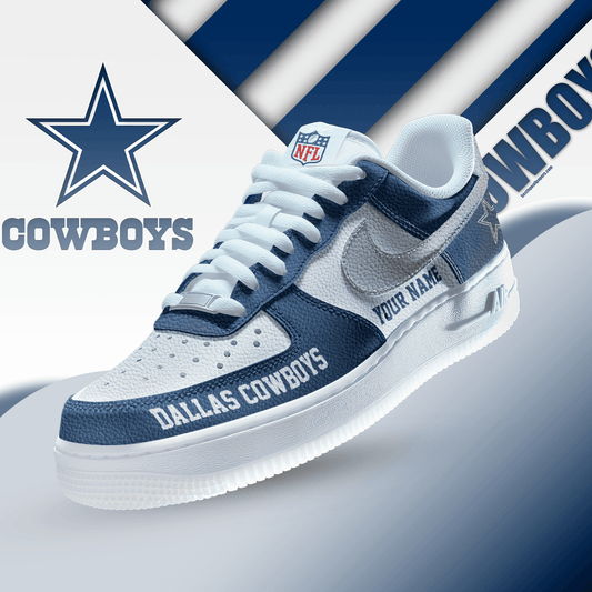 [TOUCHDOWN DEAL] NEW CUSTOMIZED NFL21 DCB DALLAS COWBOYS AF1 SNEAKERS