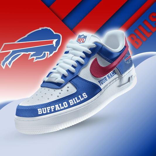 [TOUCHDOWN DEAL] NEW CUSTOMIZED NFL03 BFB BUFFALO BILLS AF1 SNEAKERS