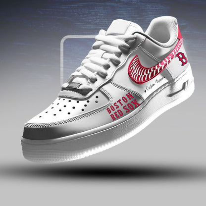 [HOMERUN DEAL] NEW CUSTOMIZED MLB03 BRS BOSTON RED SOX AF1 SNEAKERS