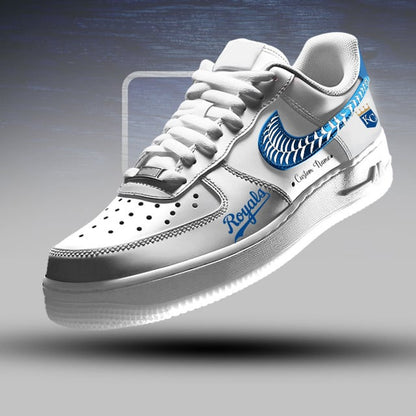 [HOMERUN DEAL] NEW CUSTOMIZED MLB19 KCR KANSAS CITY ROYALS AF1 SNEAKERS