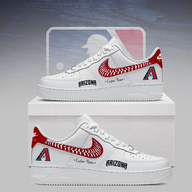 [HOMERUN DEAL] NEW CUSTOMIZED MLB07 ADS ARIZONA DIAMONDBACKS AF1 SNEAKERS
