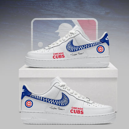 [HOMERUN DEAL] NEW CUSTOMIZED MLB04 CCS CHICAGO CUBS AF1 SNEAKERS