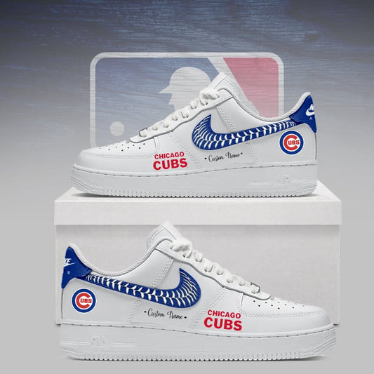 [HOMERUN DEAL] NEW CUSTOMIZED MLB04 CCS CHICAGO CUBS AF1 SNEAKERS
