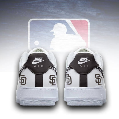 [HOMERUN DEAL] NEW CUSTOMIZED MLB18 SDP SAN DIEGO PADRES AF1 SNEAKERS