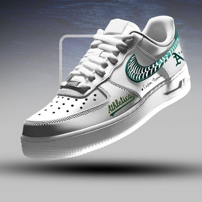 [HOMERUN DEAL] NEW CUSTOMIZED MLB23 OAS OAKLAND ATHLETICS AF1 SNEAKERS