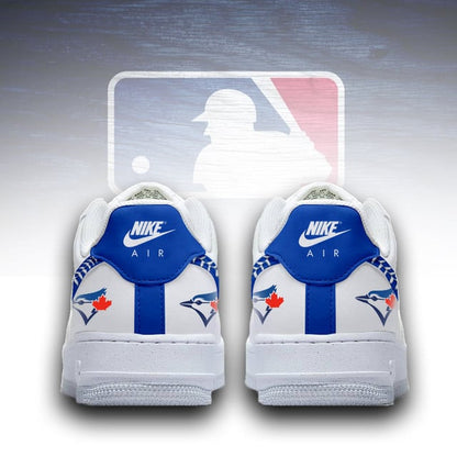 [HOMERUN DEAL] NEW CUSTOMIZED MLB12 TBJ TORONTO BLUE JAYS AF1 SNEAKERS