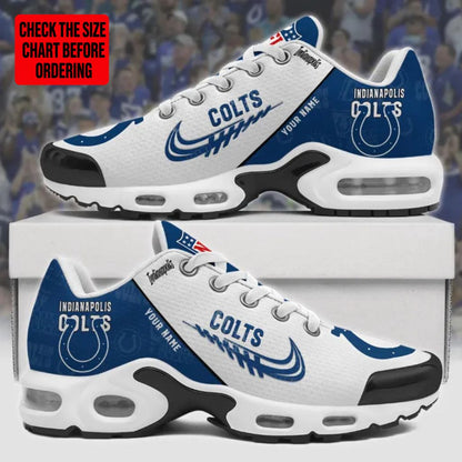 [TOUCHDOWN DEAL] NEW CUSTOMIZED NFL17 IDC INDIANAPOLIS COLTS AIR MAX PLUS SNEAKERS
