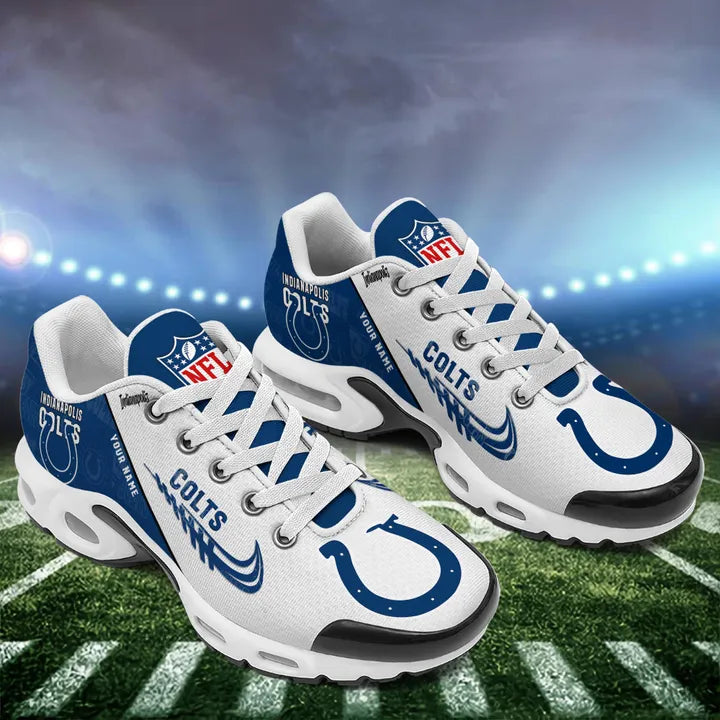 [TOUCHDOWN DEAL] NEW CUSTOMIZED NFL17 IDC INDIANAPOLIS COLTS AIR MAX PLUS SNEAKERS