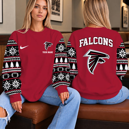 [TOUCHDOWN DEAL] NEW CUSTOMIZED NFL18 ATF THE FALCONS UNISEX SWEATSHIRT