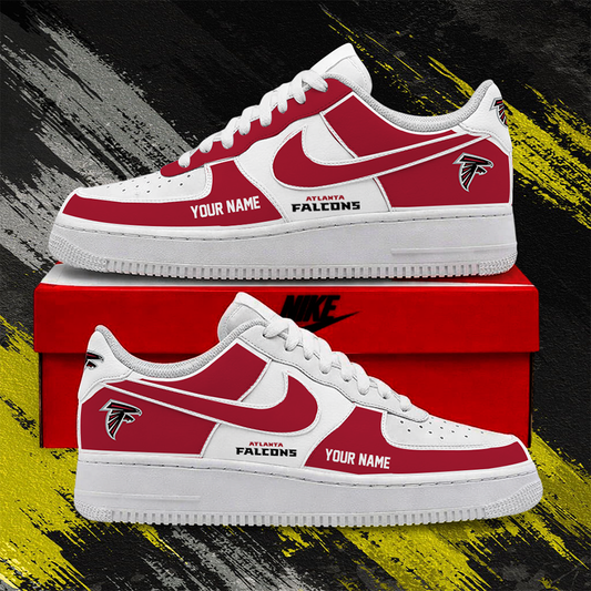 [TOUCHDOWN DEAL] NEW CUSTOMIZED NFL18 ATF ATLANTA FALCONS AF1 SHOES