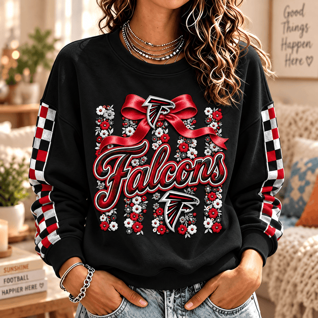 [TOUCHDOWN DEAL] NEW CUSTOMIZED NFL18 ATF ATLANTA FALCONS  UNISEX SWEATSHIRT