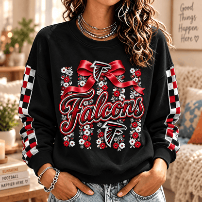 [TOUCHDOWN DEAL] NEW CUSTOMIZED NFL18 ATF ATLANTA FALCONS  UNISEX SWEATSHIRT