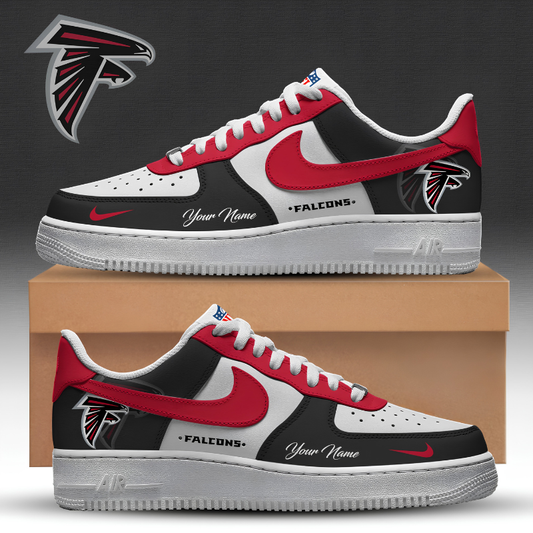 [TOUCHDOWN DEAL] NEW CUSTOMIZED NFL18 ATF ATLANTA FALCONS AF1 SNEAKERS