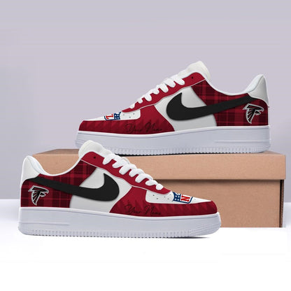 [TOUCHDOWN DEAL] NEW CUSTOMIZED NFL18 ATF ATLANTA FALCONS AF1 SHOES