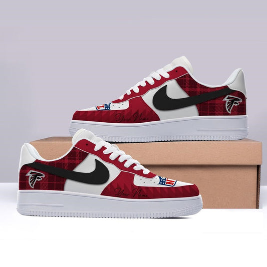 [TOUCHDOWN DEAL] NEW CUSTOMIZED NFL18 ATF ATLANTA FALCONS AF1 SHOES
