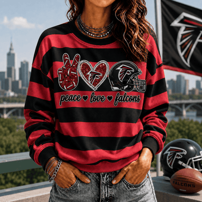 [TOUCHDOWN DEAL] NEW CUSTOMIZED NFL18 ATF ATLANTA FALCONS UNISEX SWEATSHIRT