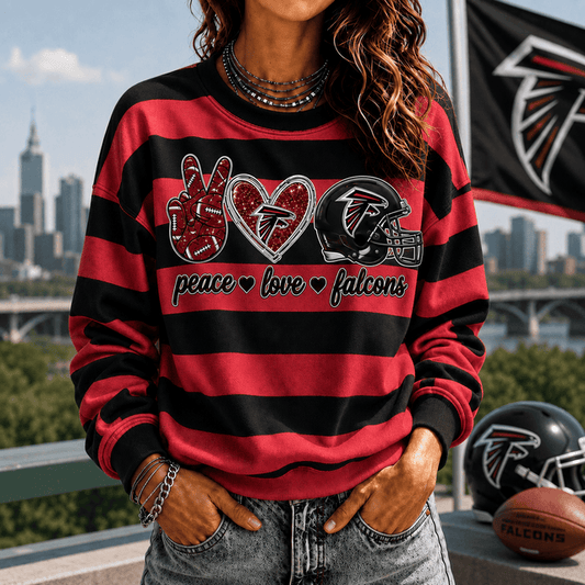 [TOUCHDOWN DEAL] NEW CUSTOMIZED NFL18 ATF ATLANTA FALCONS UNISEX SWEATSHIRT
