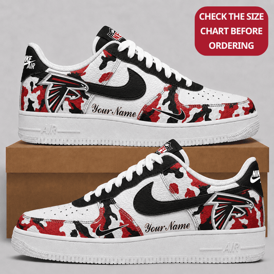 [TOUCHDOWN DEAL] NEW CUSTOMIZED NFL18 ATF ATLANTA FALCONS AF1 SHOES