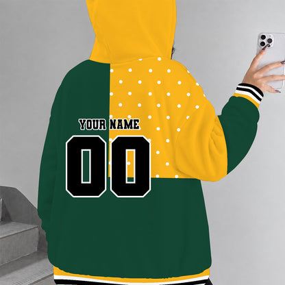 [SLAM DUNK DEAL] NEW CUSTOMIZED NCAA MAM18 BAB BAYLOR BEARS STRAPPY ZIP HOODIE