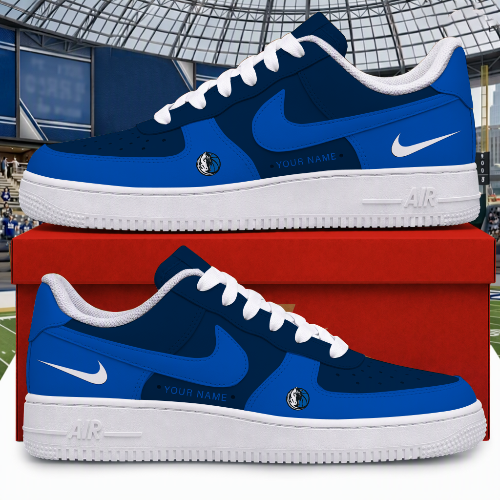 [SLAM DUNK DEAL] NEW CUSTOMIZED NBA18 DMA DALLAS MAVERICKS AF1 SHOES