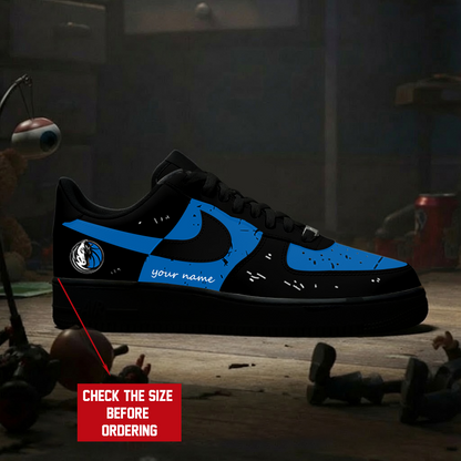[SLAM DUNK DEAL] NEW CUSTOMIZED NBA18 DMA DALLAS MAVERICKS AF1 SHOES