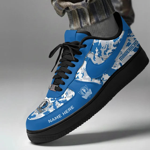 [SLAM DUNK DEAL] NEW CUSTOMIZED NBA18 DMA DALLAS MAVERICKS AF1 SHOES