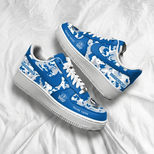 [SLAM DUNK DEAL] NEW CUSTOMIZED NBA18 DMA DALLAS MAVERICKS AF1 SHOES